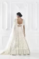 Ivory Scallop Embroidered Lehenga Set